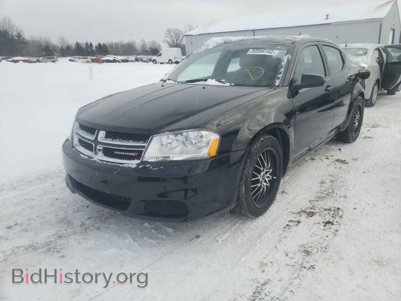 2013 DODGE AVENGER - VIN: 1C3CDZAB9DN608733 - Фото 2