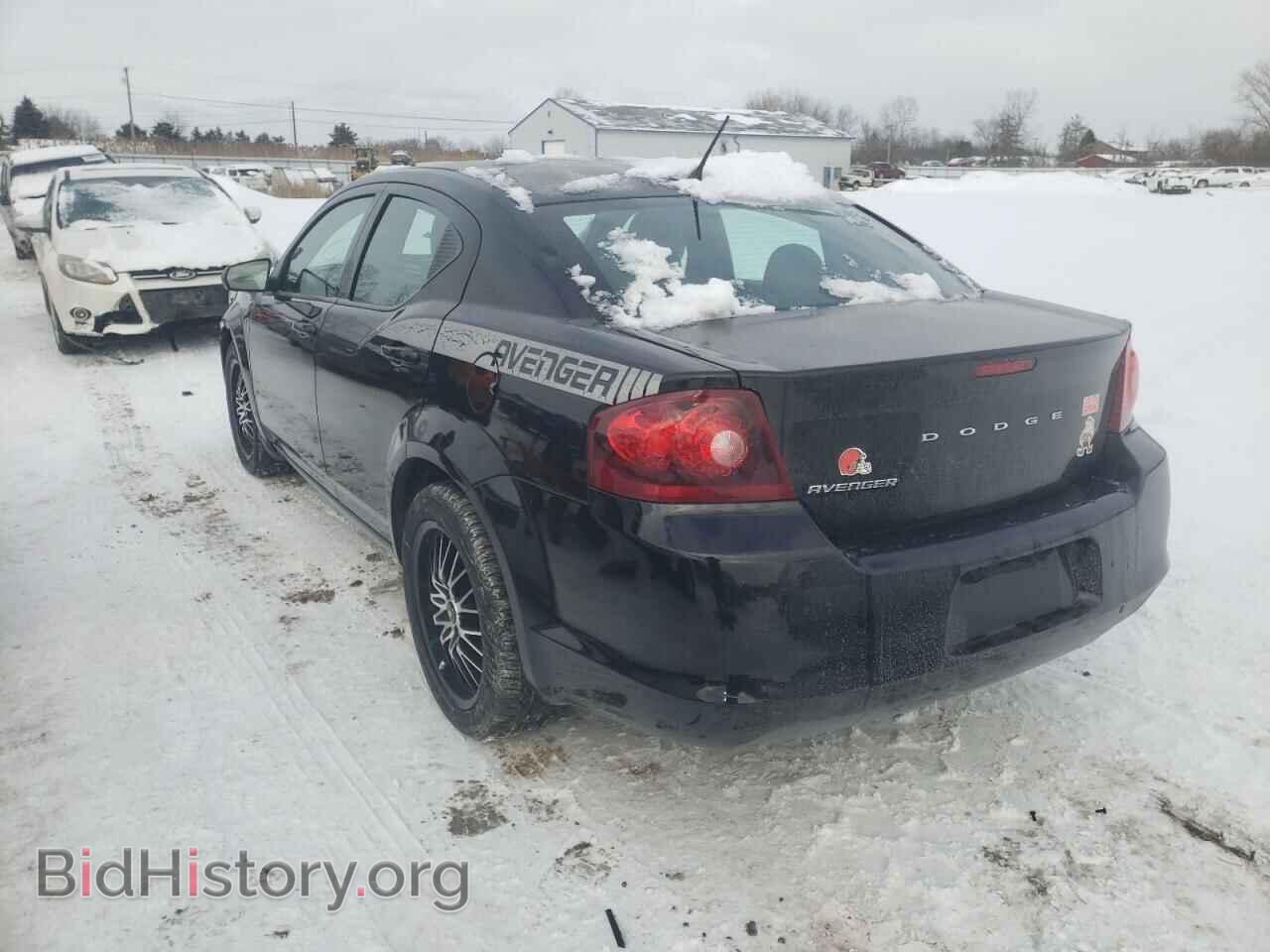 2013 DODGE AVENGER - VIN: 1C3CDZAB9DN608733 - Фото 3