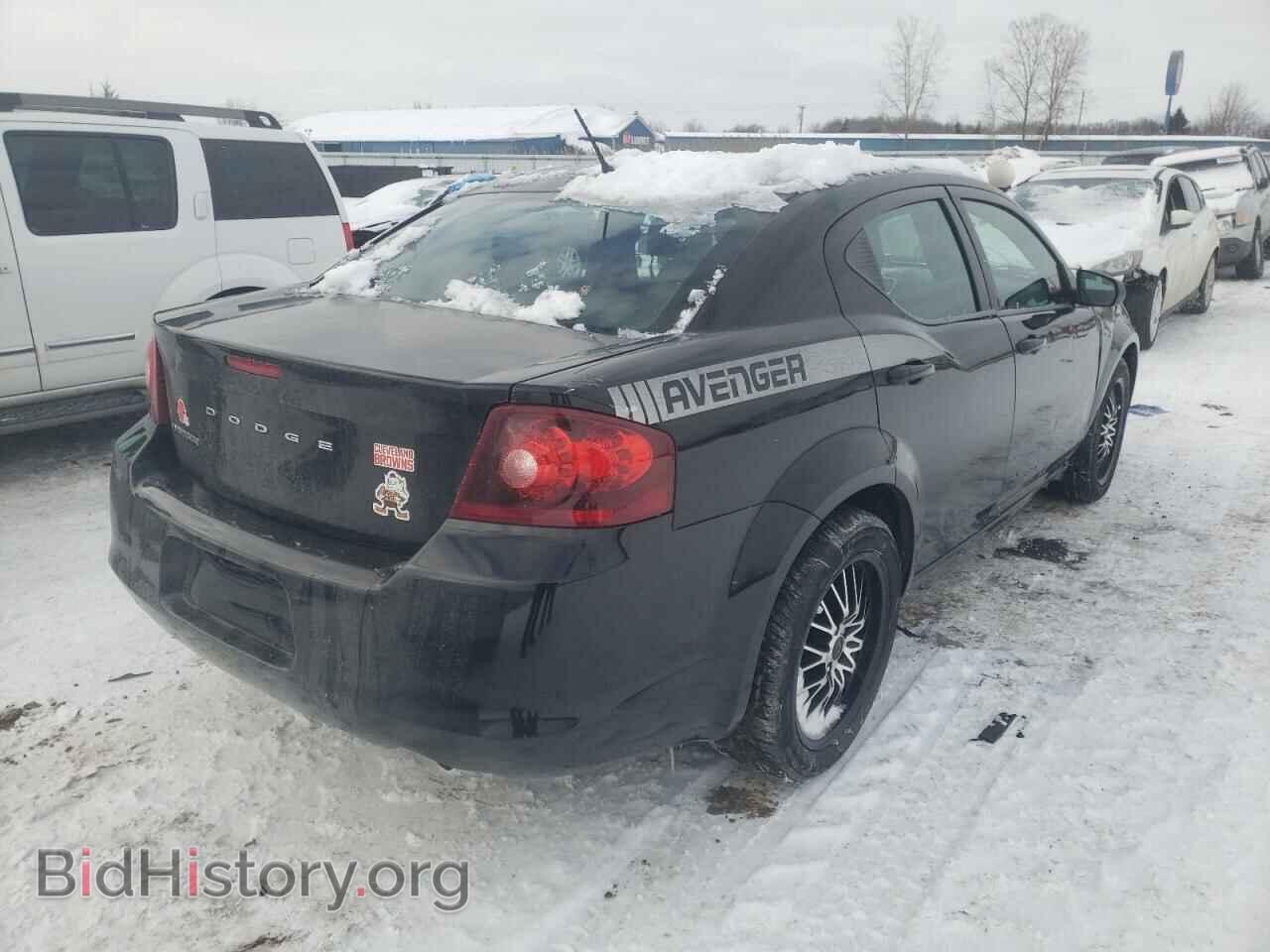 2013 DODGE AVENGER - VIN: 1C3CDZAB9DN608733 - Фото 4