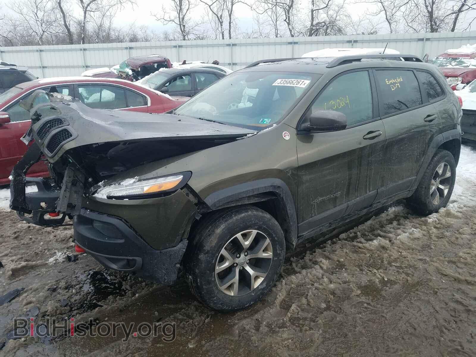 2014 JEEP CHEROKEE - VIN: 1C4PJMBS2EW242343 - Фото 2