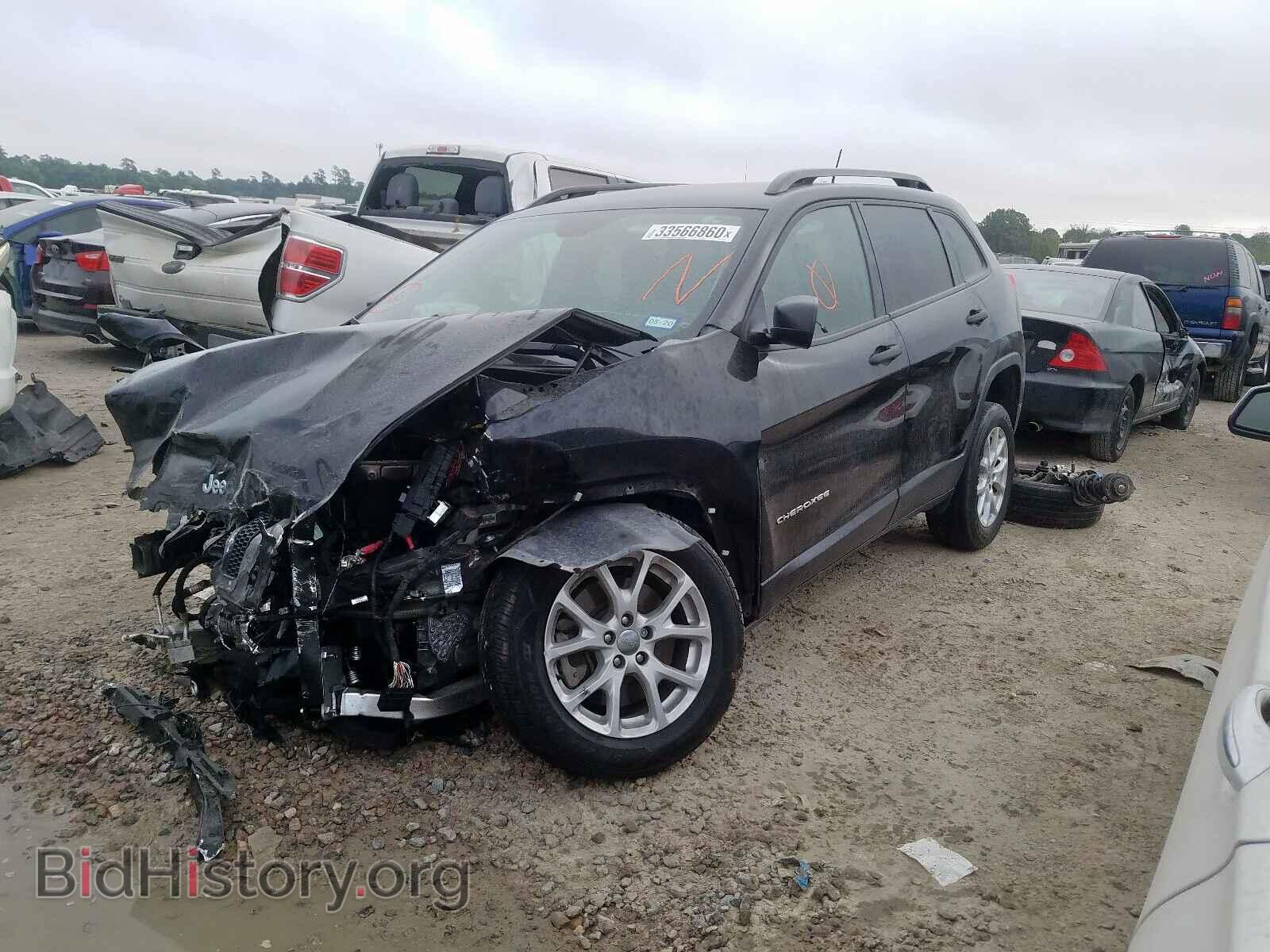 2017 JEEP CHEROKEE - VIN: 1C4PJLABXHW554152 - Фото 2