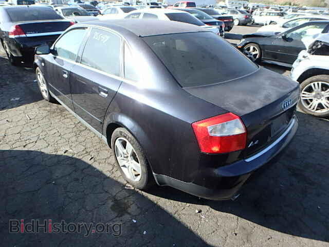2002 AUDI A4 - VIN: WAULT68E92A188499 - Фото 3