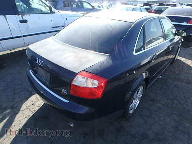 2002 AUDI A4 - VIN: WAULT68E92A188499 - Фото 4