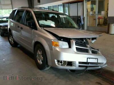 2008 Dodge CARAVAN Grand Cara, серебристый — VIN 1D8HN44H48B102639, Copart