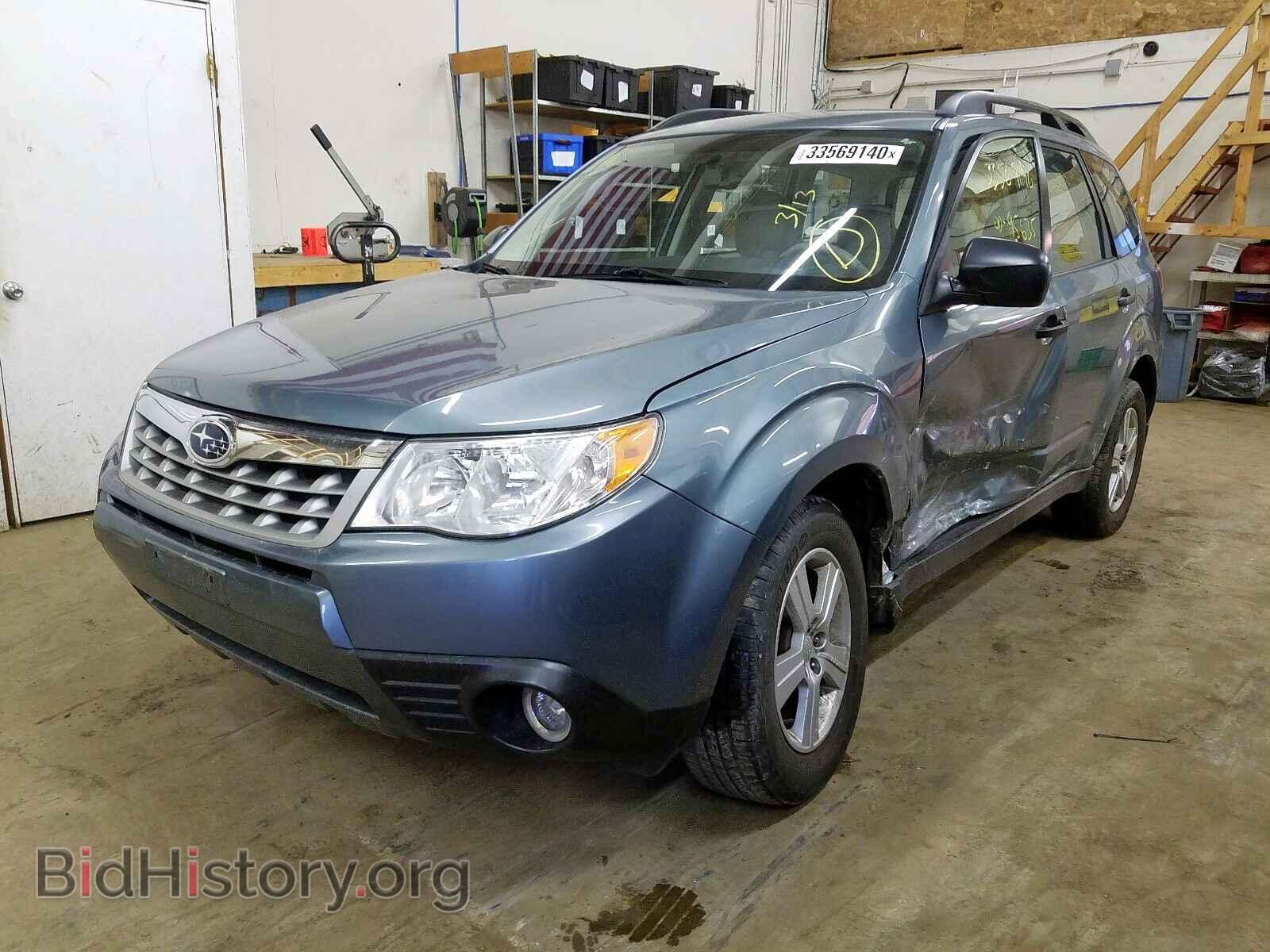2012 SUBARU FORESTER - VIN: JF2SHABC2CH418579 - Фото 2