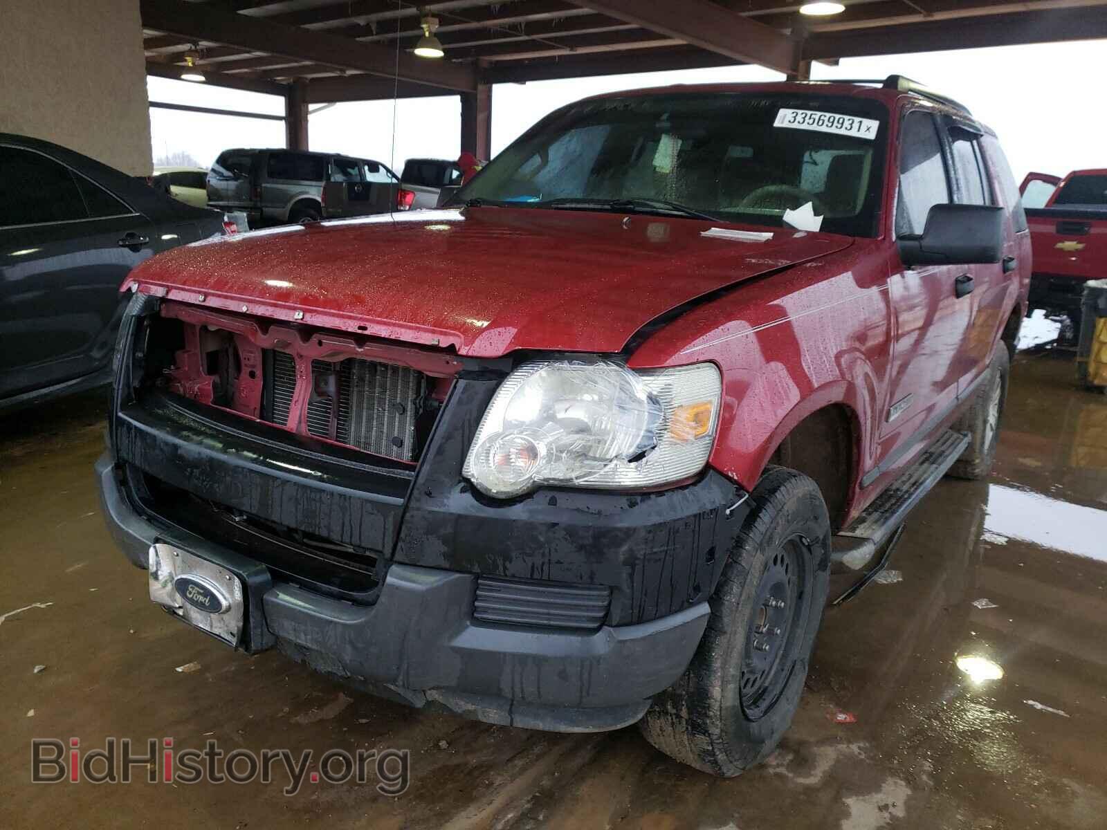 2006 FORD EXPLORER - VIN: 1FMEU62E86UA39566 - Фото 2