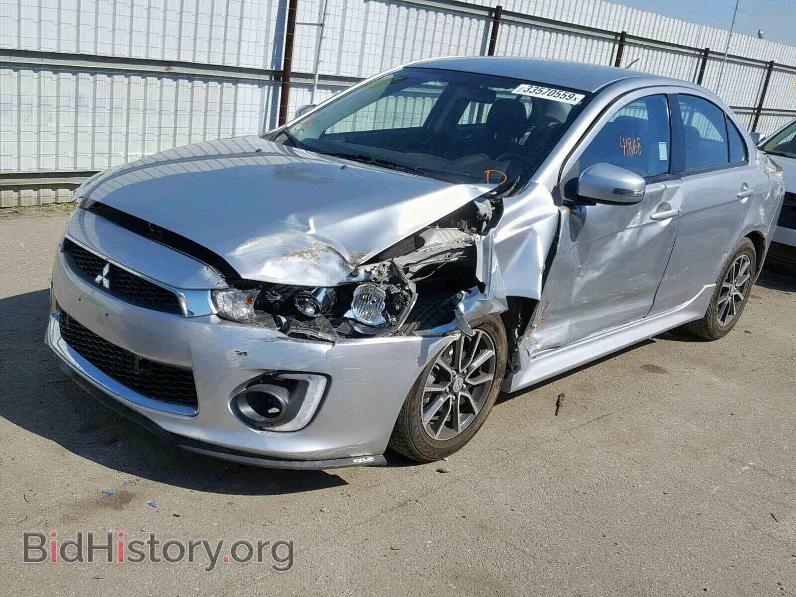 2017 MITSUBISHI LANCER - VIN: JA32U2FU3HU005487 - Фото 2