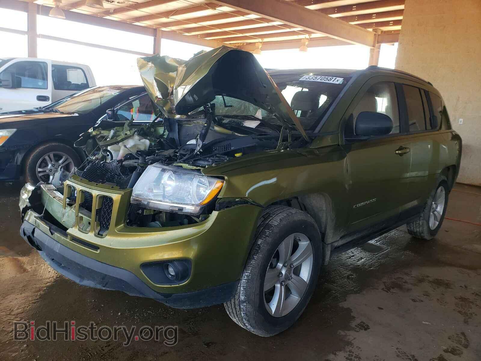 2012 JEEP COMPASS - VIN: 1C4NJDBB7CD608829 - Фото 2