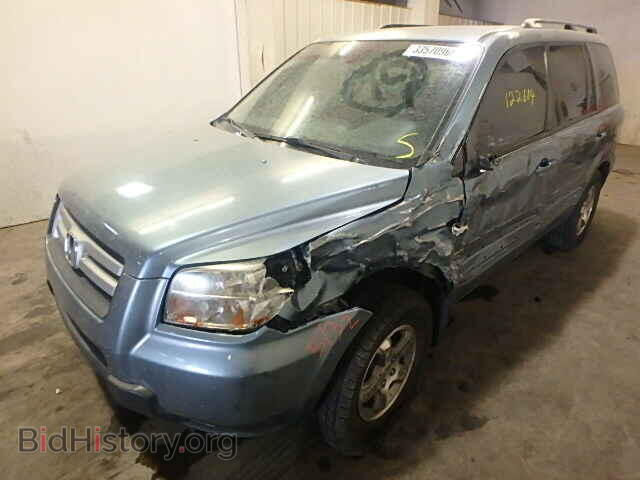 2006 HONDA PILOT - VIN: 2HKYF18606H534014 - Фото 2