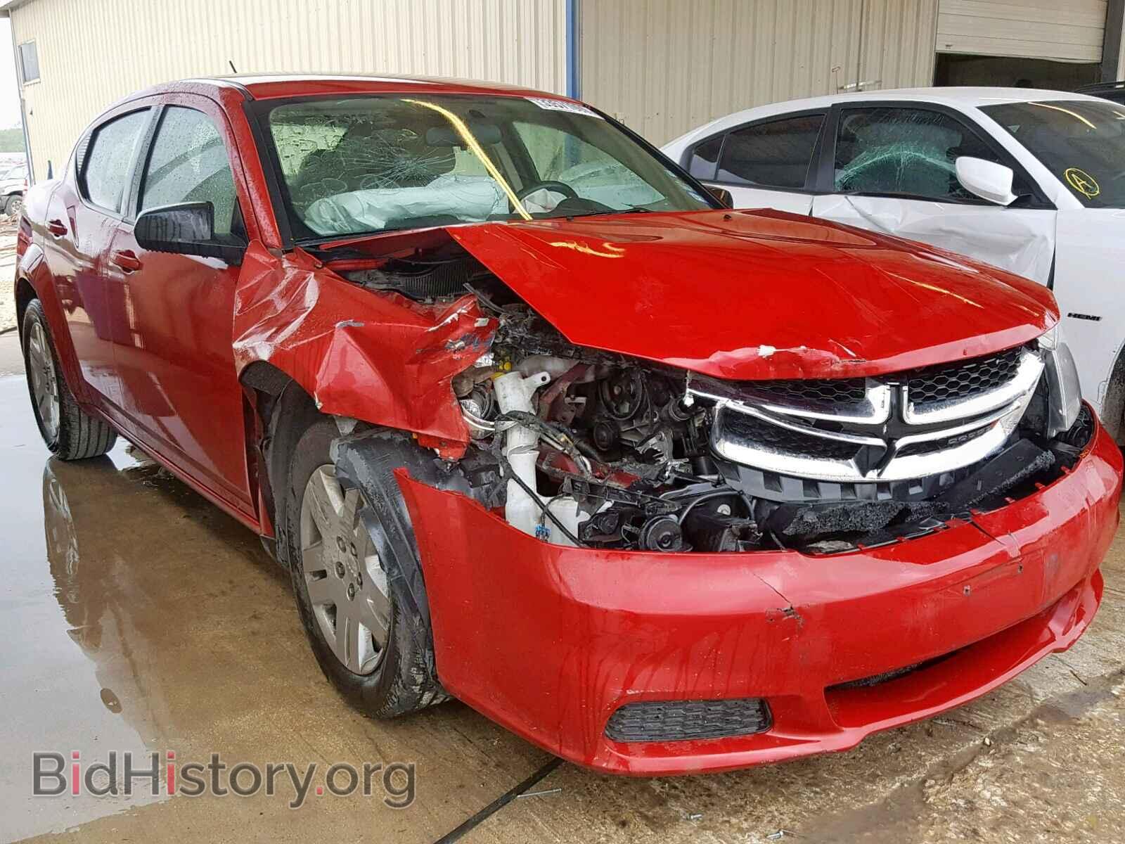 Photo 1C3CDZAB8EN187850 - DODGE AVENGER 2014
