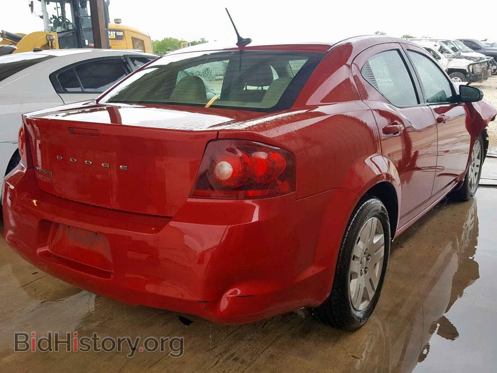 2014 DODGE AVENGER - VIN: 1C3CDZAB8EN187850 - Фото 4