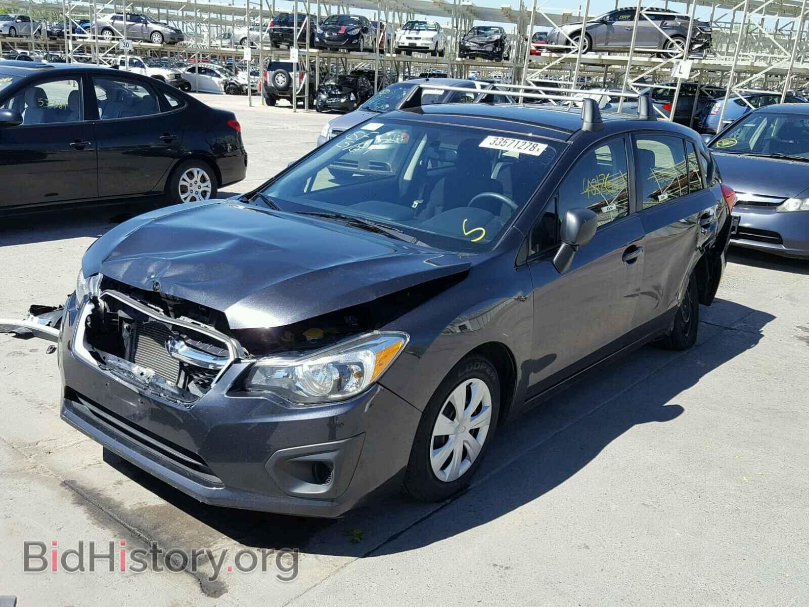 2014 SUBARU IMPREZA BA - VIN: JF1GPAA63EH326151 - Фото 2