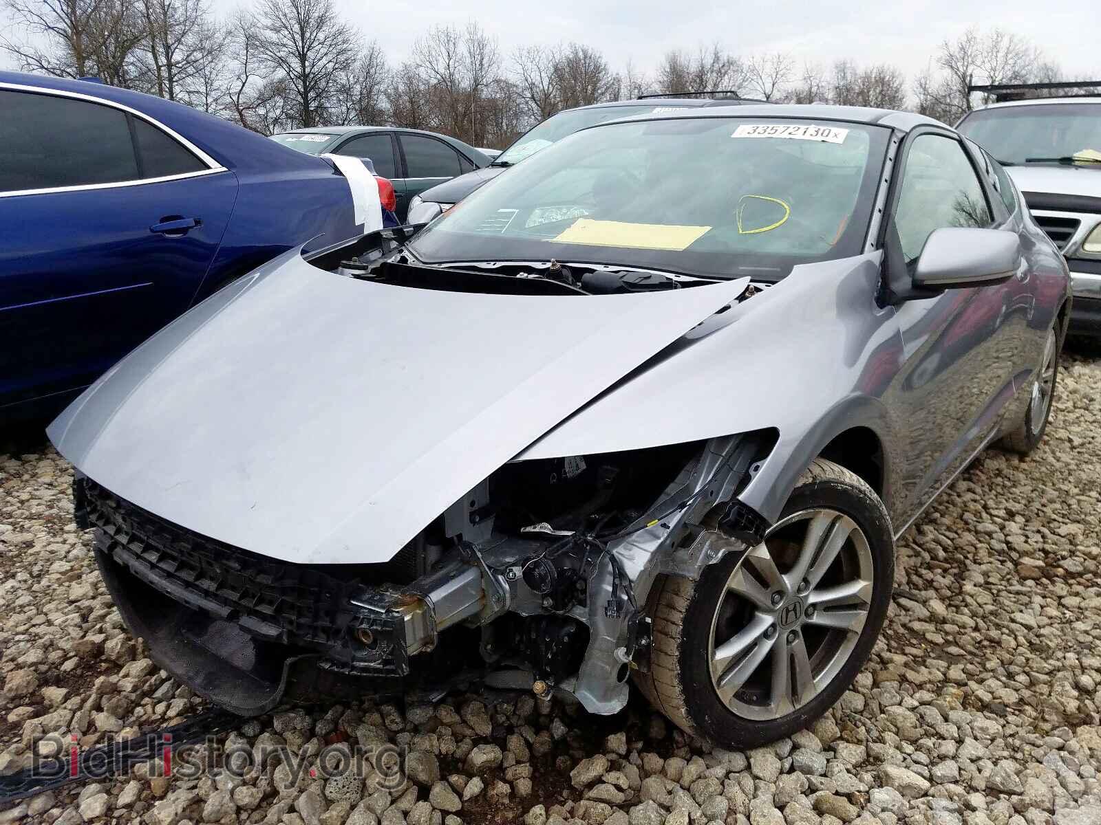 2012 HONDA CR-Z - VIN: JHMZF1D45CS005307 - Фото 2