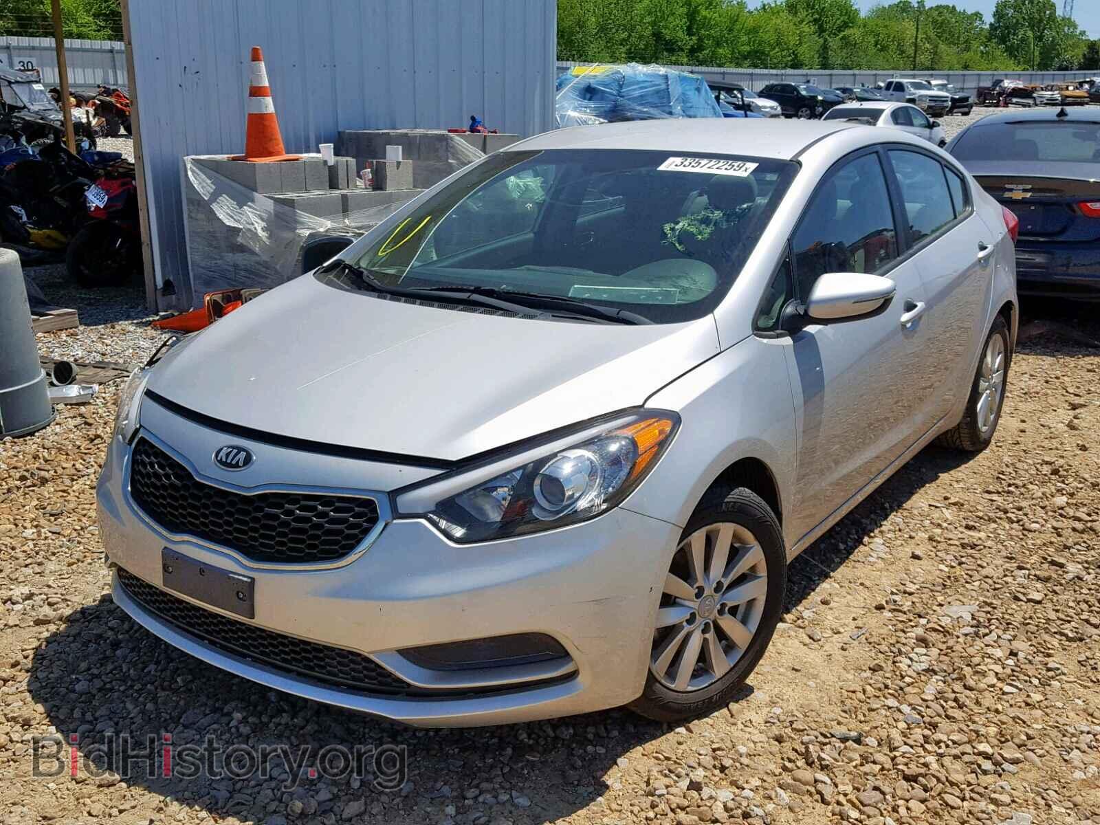 2014 KIA FORTE - VIN: KNAFX4A66E5241780 - Фото 2