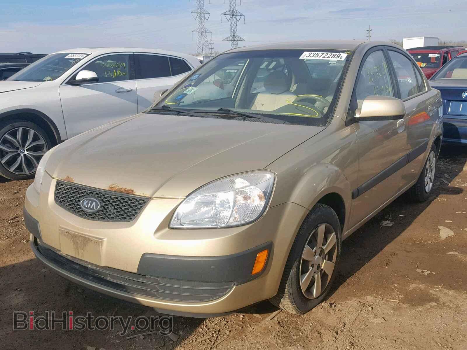 2007 KIA RIO BASE - VIN: KNADE123876196452 - Photo 2