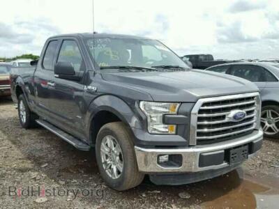 2015 Ford F150 F150 SUPER, gray — VIN 1FTEX1CP7FFB12168, Copart