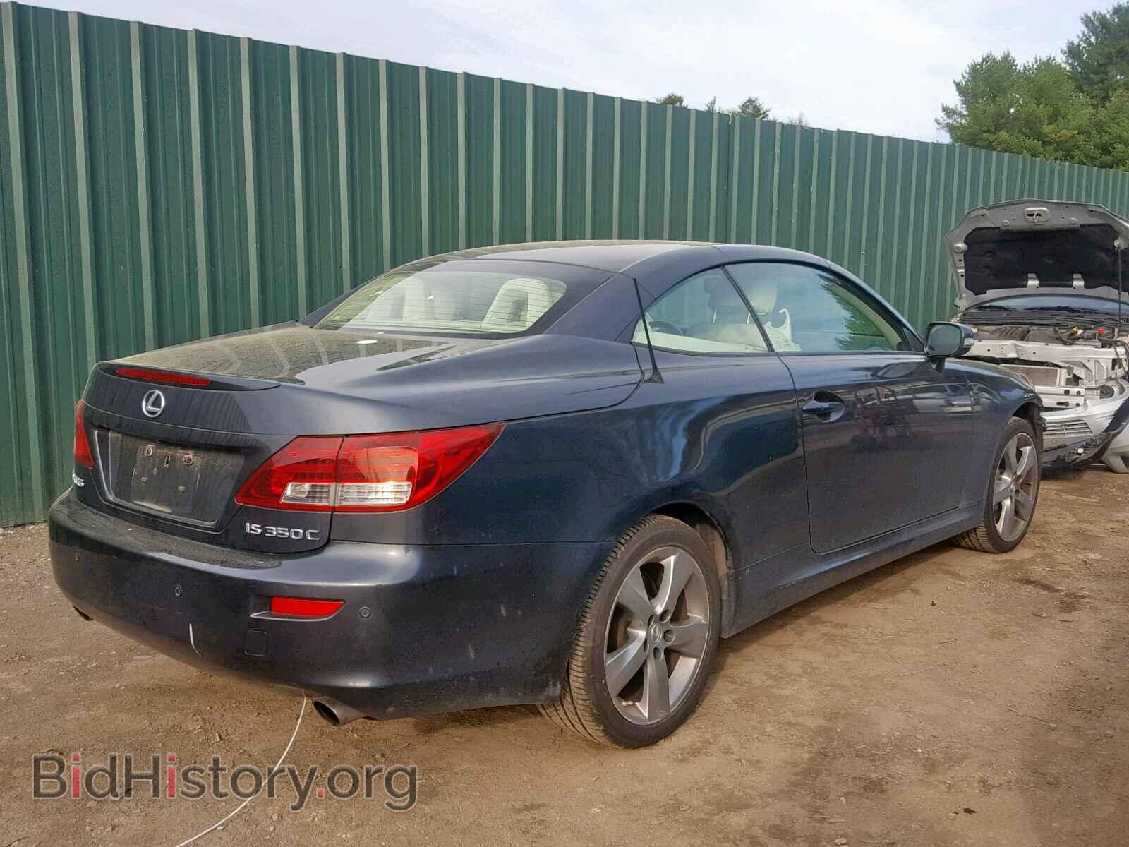 2010 LEXUS IS - VIN: JTHFE2C29A2501395 - Photo 4