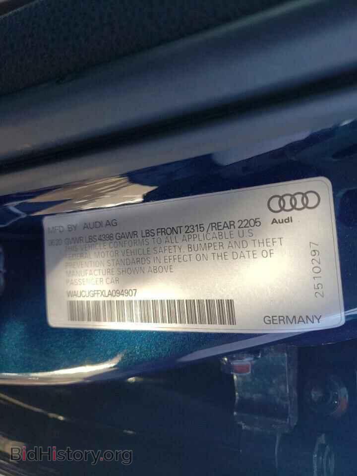 2020 AUDI A3 - VIN: WAUCUGFFXLA094907 - Фото 10