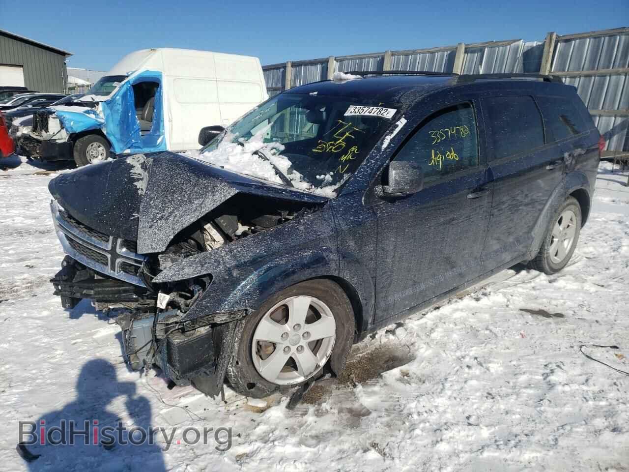 2014 DODGE JOURNEY - VIN: 3C4PDCAB9ET219778 - Фото 2