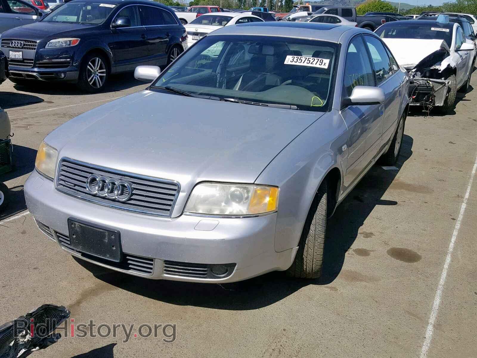 2002 AUDI A6 - VIN: WAULD64BX2N020176 - Фото 2