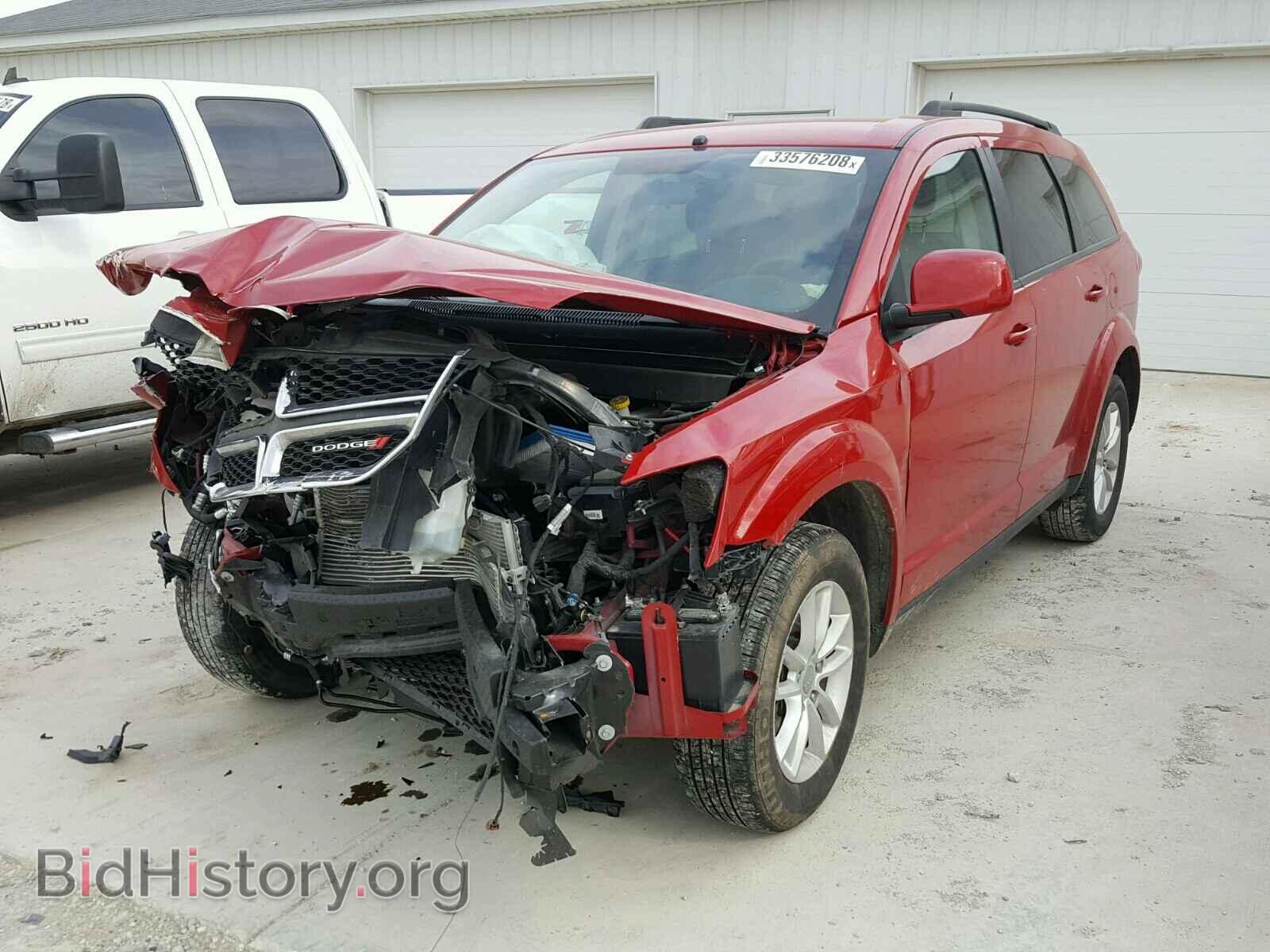 2016 DODGE JOURNEY - VIN: 3C4PDCBB7GT181338 - Фото 2
