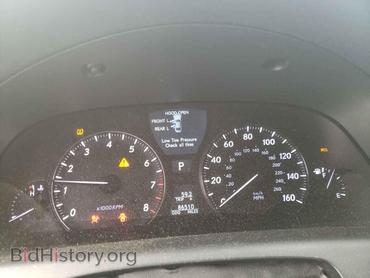 2010 LEXUS LS460 - VIN: JTHGL5EF3A5039698 - Фото 8