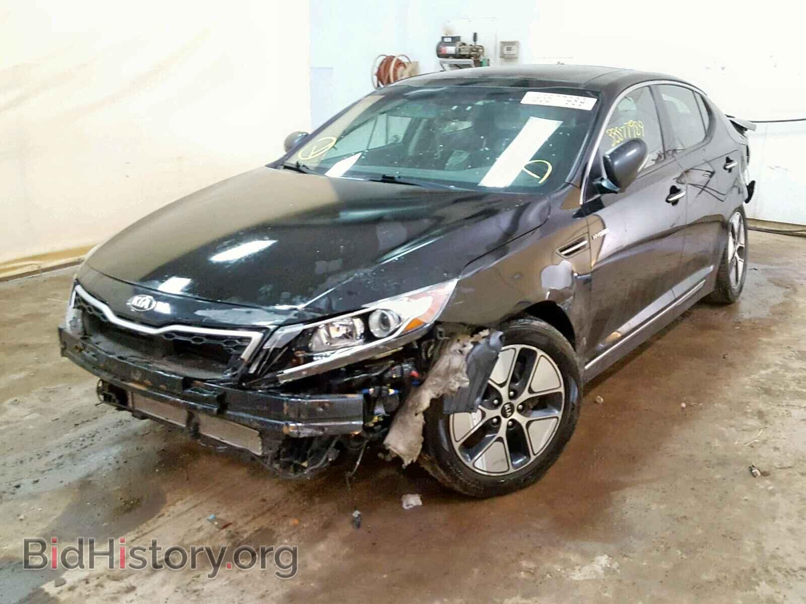 2013 KIA OPTIMA HYB - VIN: KNAGM4AD4D5048196 - Фото 2