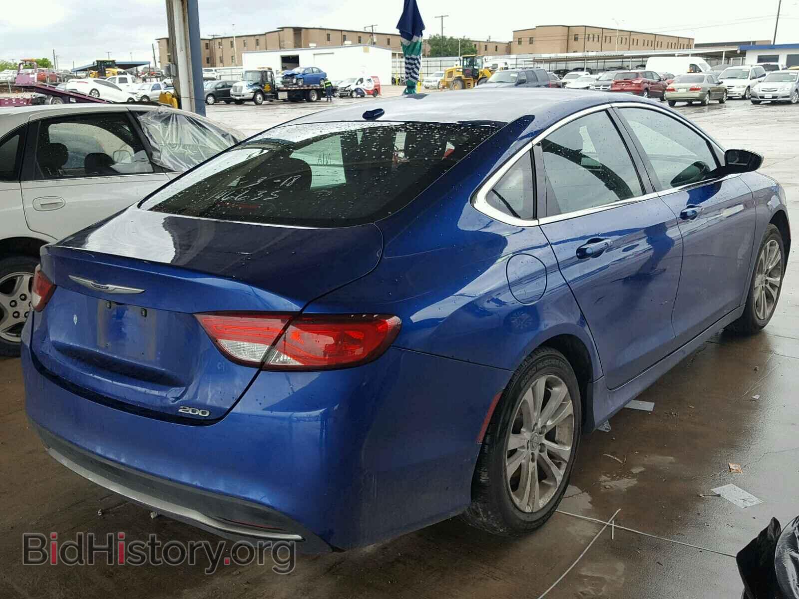2015 CHRYSLER 200 - VIN: 1C3CCCAB7FN507838 - Photo 4