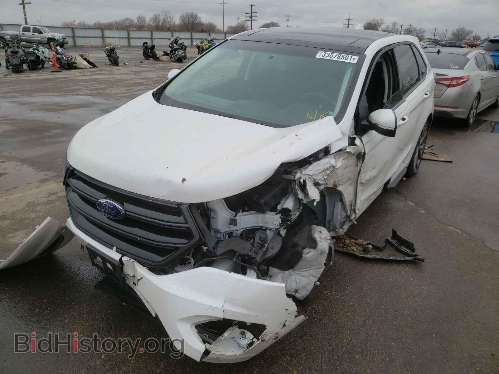 2017 FORD EDGE - VIN: 2FMPK4AP4HBC16368 - Фото 2