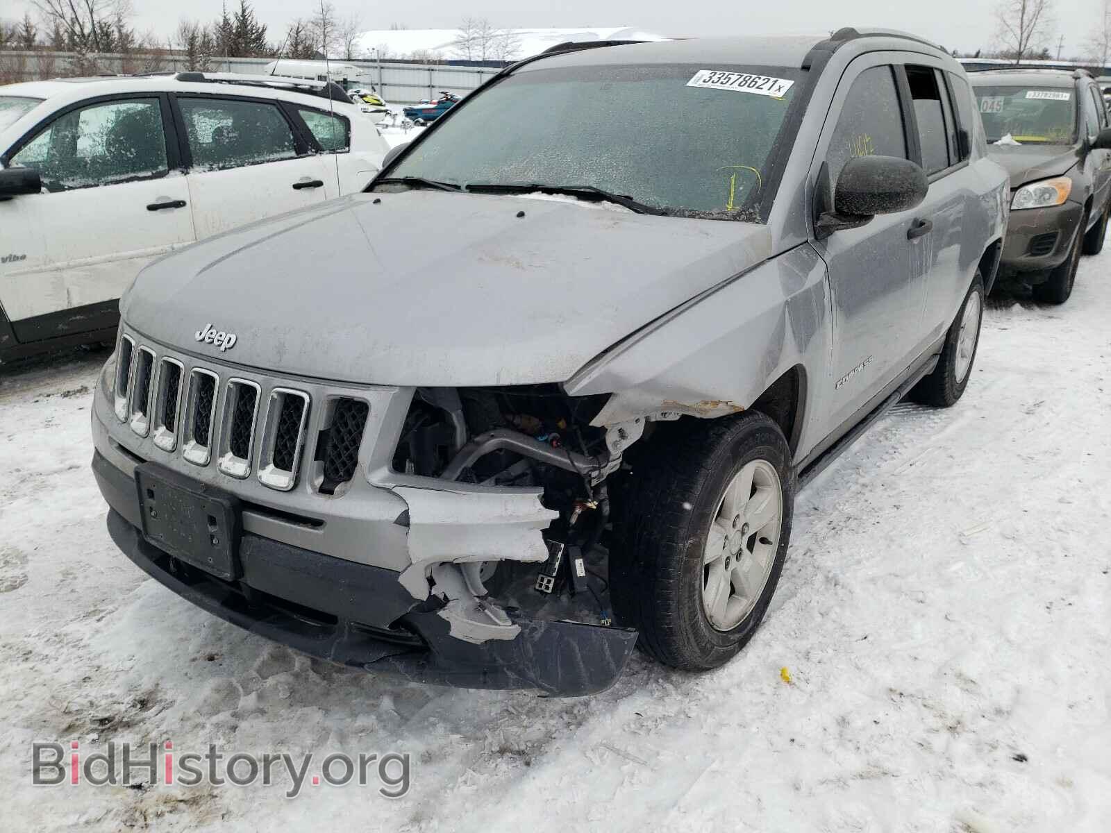 2017 JEEP COMPASS - VIN: 1C4NJCBA4HD121466 - Фото 2