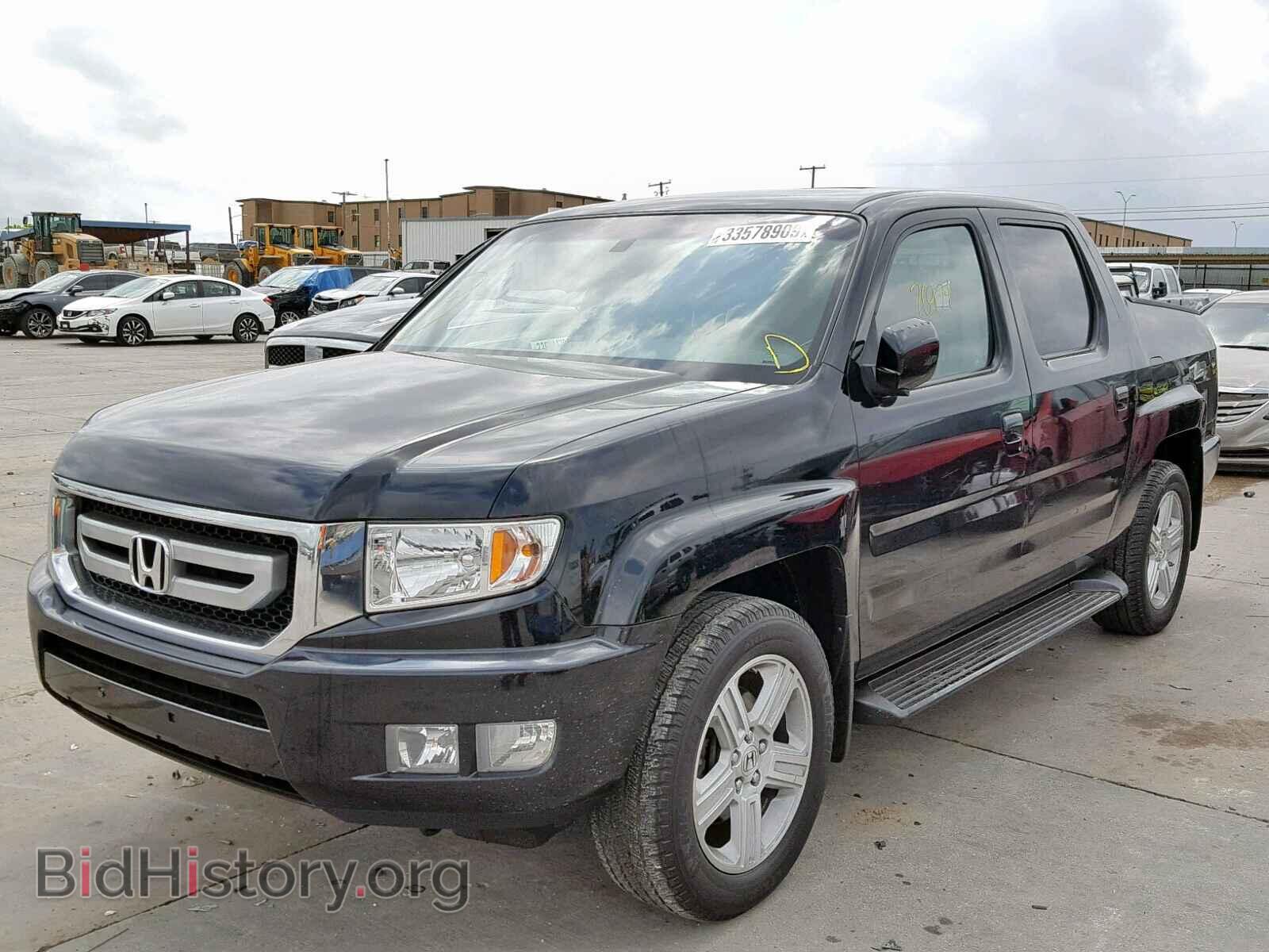 2011 HONDA RIDGELINE - VIN: 5FPYK1F54BB010788 - Фото 2