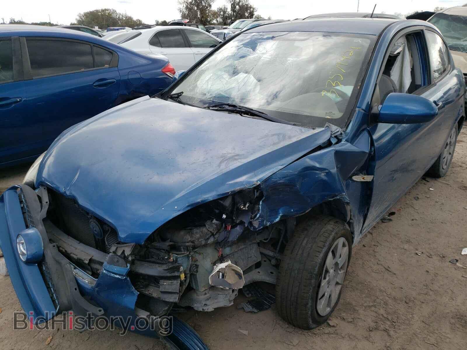 2007 HYUNDAI ACCENT - VIN: KMHCM36C77U005277 - Фото 2