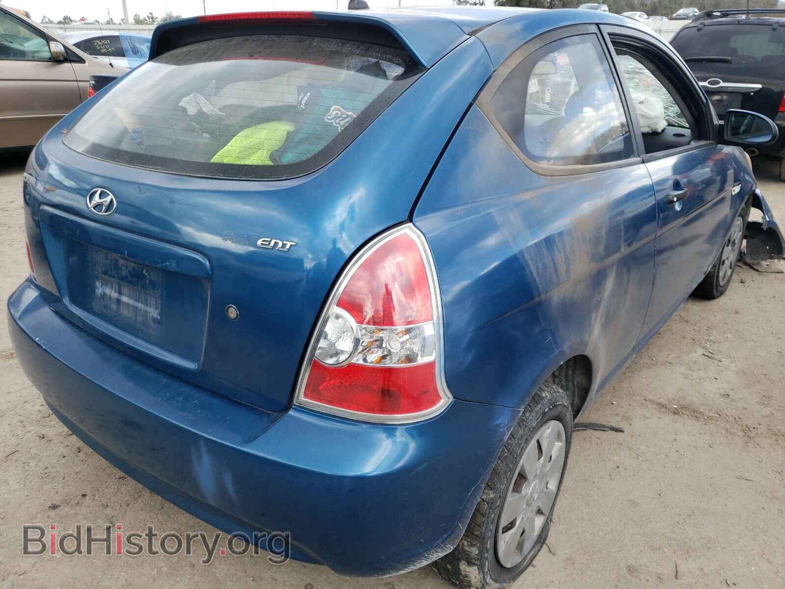 2007 HYUNDAI ACCENT - VIN: KMHCM36C77U005277 - Фото 4