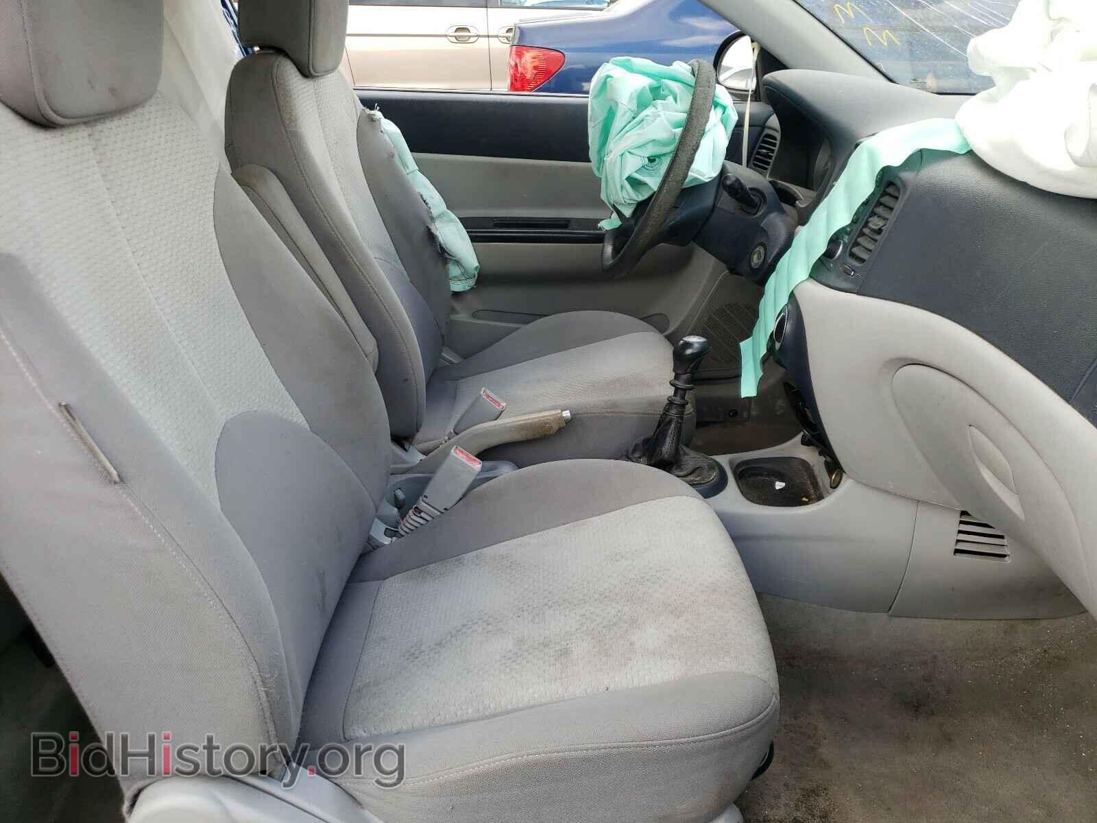 2007 HYUNDAI ACCENT - VIN: KMHCM36C77U005277 - Фото 5