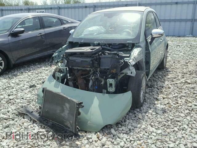 2012 FIAT 500 - VIN: 3C3CFFER9CT313209 - Фото 2