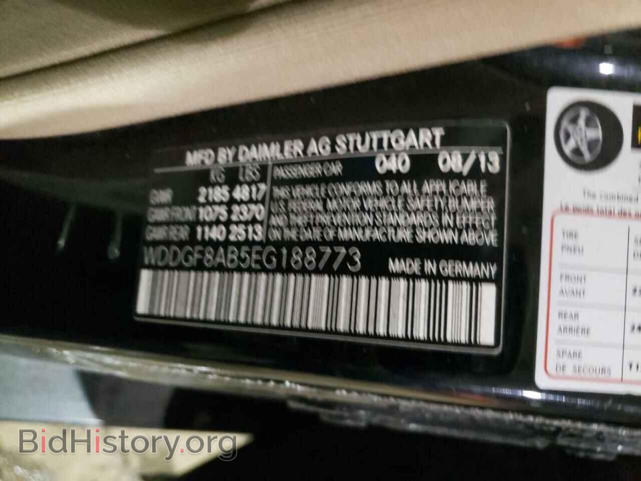 2014 MERCEDES-BENZ C-CLASS - VIN: WDDGF8AB5EG188773 - Фото 10