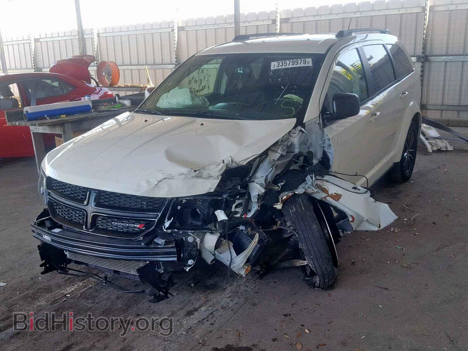 2017 DODGE JOURNEY SE - VIN: 3C4PDCAB2HT573355 - Фото 2
