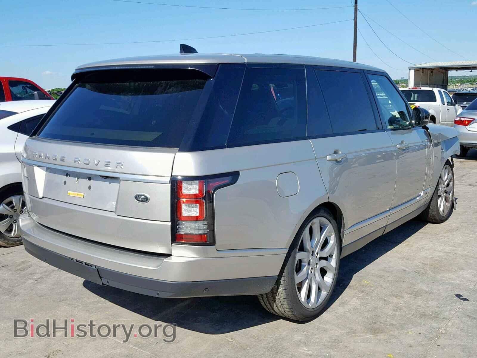 2017 LAND ROVER RANGE ROVE - VIN: SALGS5FE6HA323587 - Photo 4