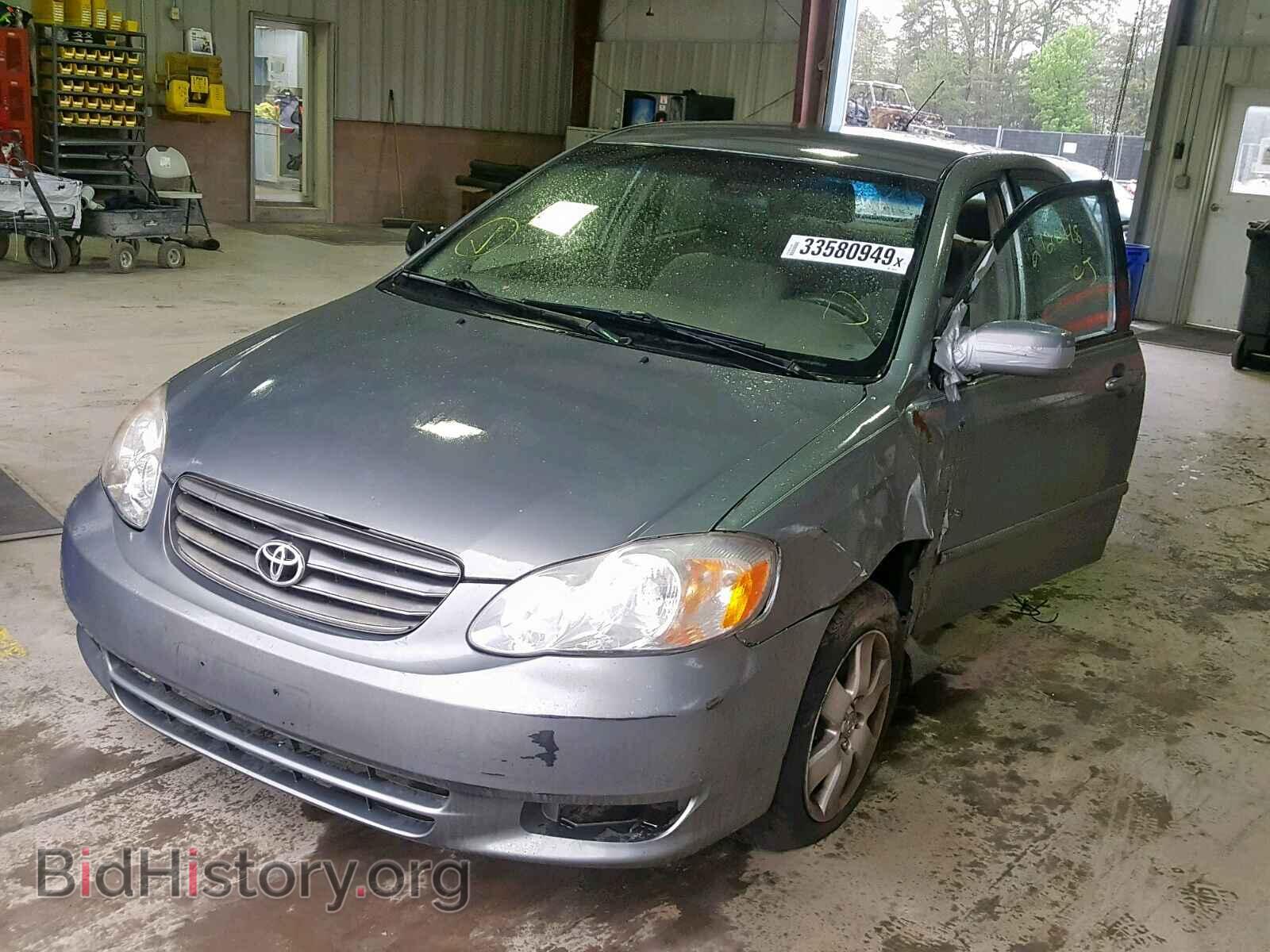 2003 TOYOTA COROLLA - VIN: 2T1BR32E93C088646 - Photo 2