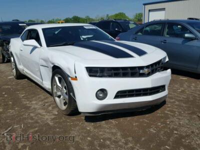 2011 Chevrolet CAMARO Camaro LT, белый — VIN 2G1FB1ED5B9117340, Copart