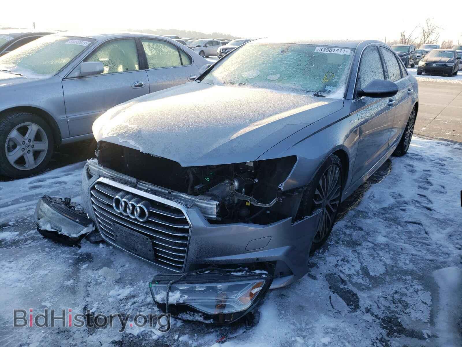 2016 AUDI A6 - VIN: WAUFGAFCXGN115230 - Фото 2