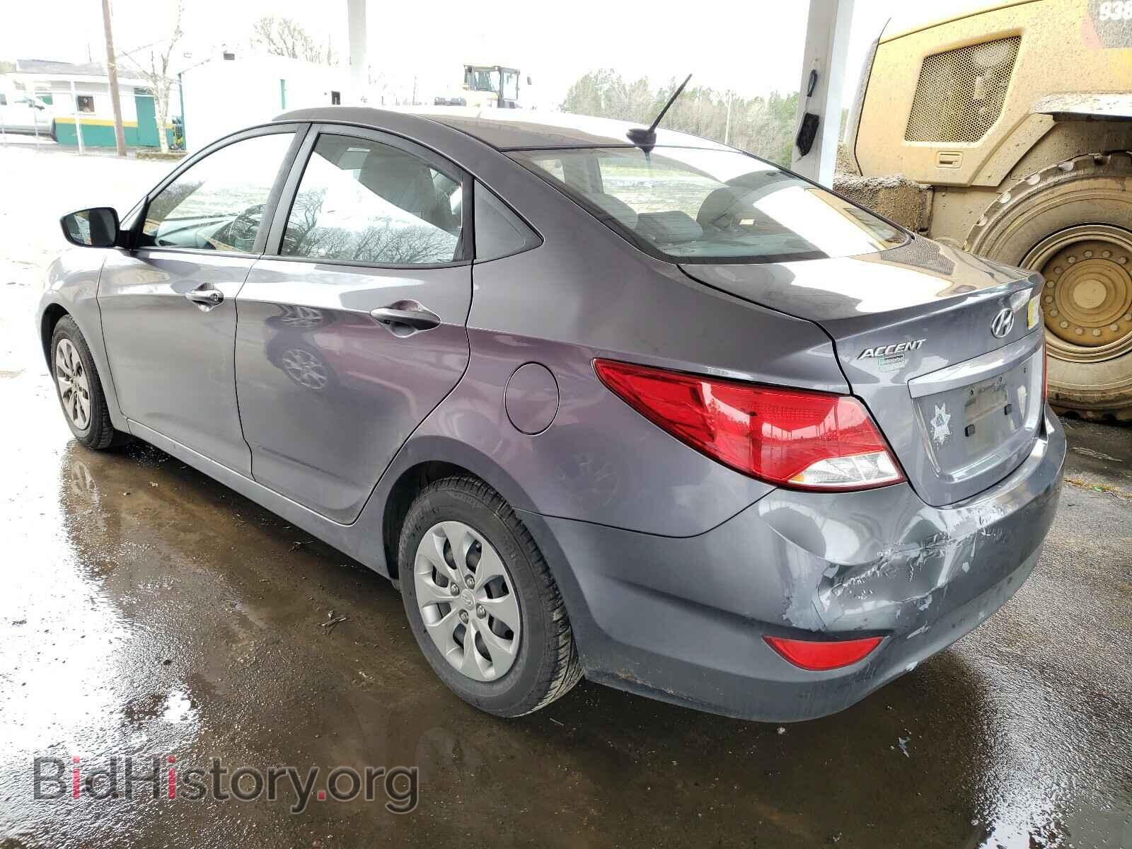 2016 HYUNDAI ACCENT - VIN: KMHCT4AE4GU122476 - Фото 3