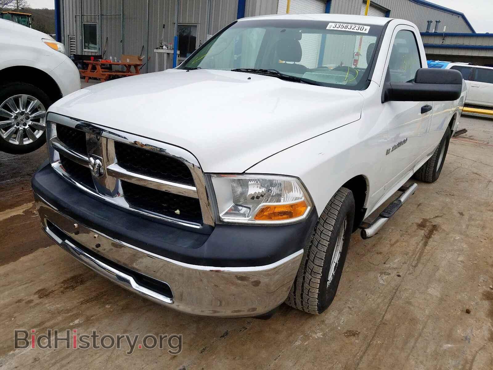 2012 DODGE RAM 1500 S - VIN: 3C6JD6DP5CG109905 - Фото 2