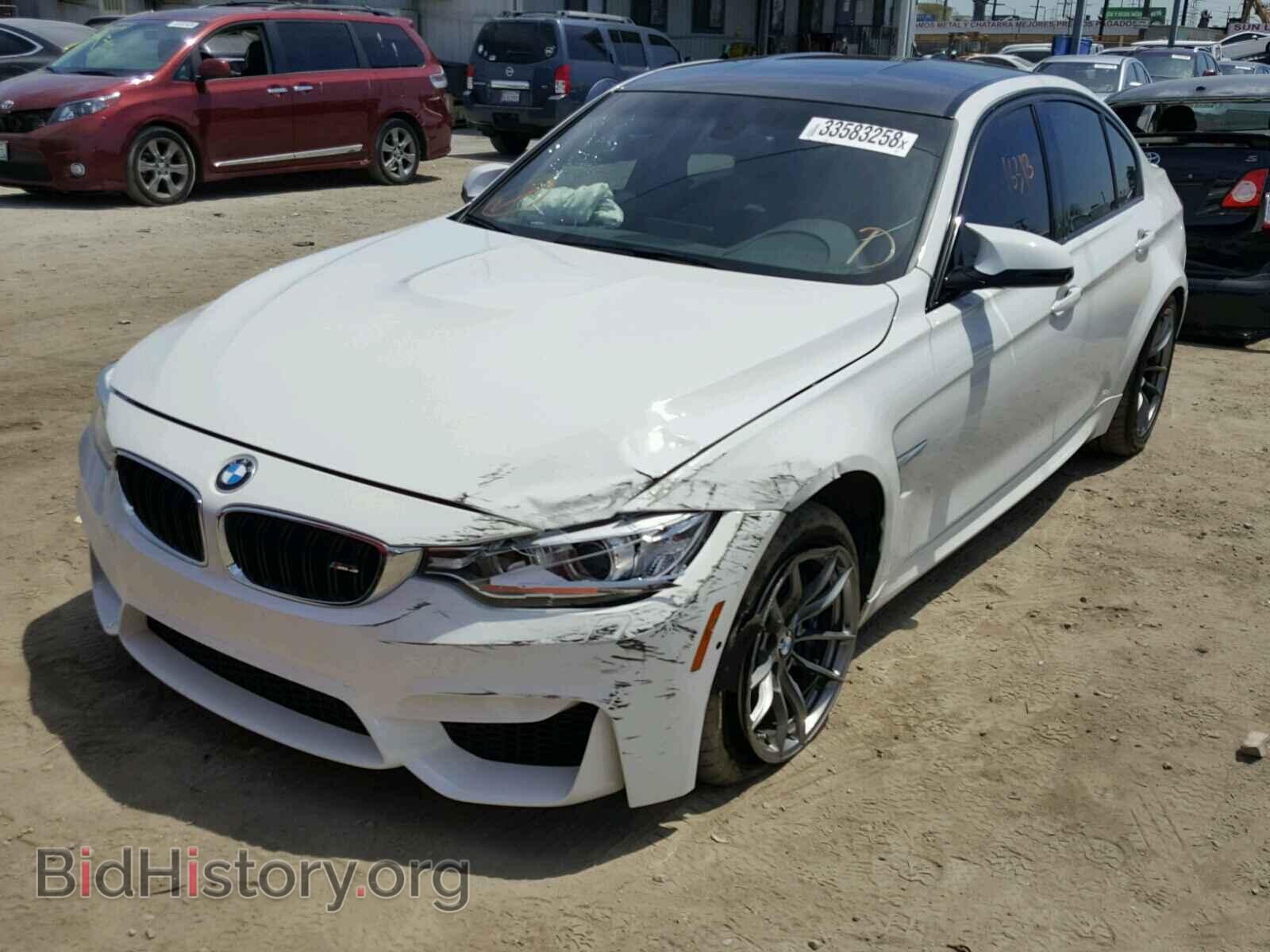 2017 BMW M3 - VIN: WBS8M9C37H5G86114 - Фото 2