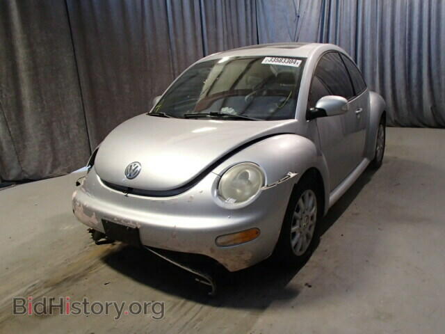 2005 VOLKSWAGEN BEETLE - VIN: 3VWCR31C05M402793 - Фото 2