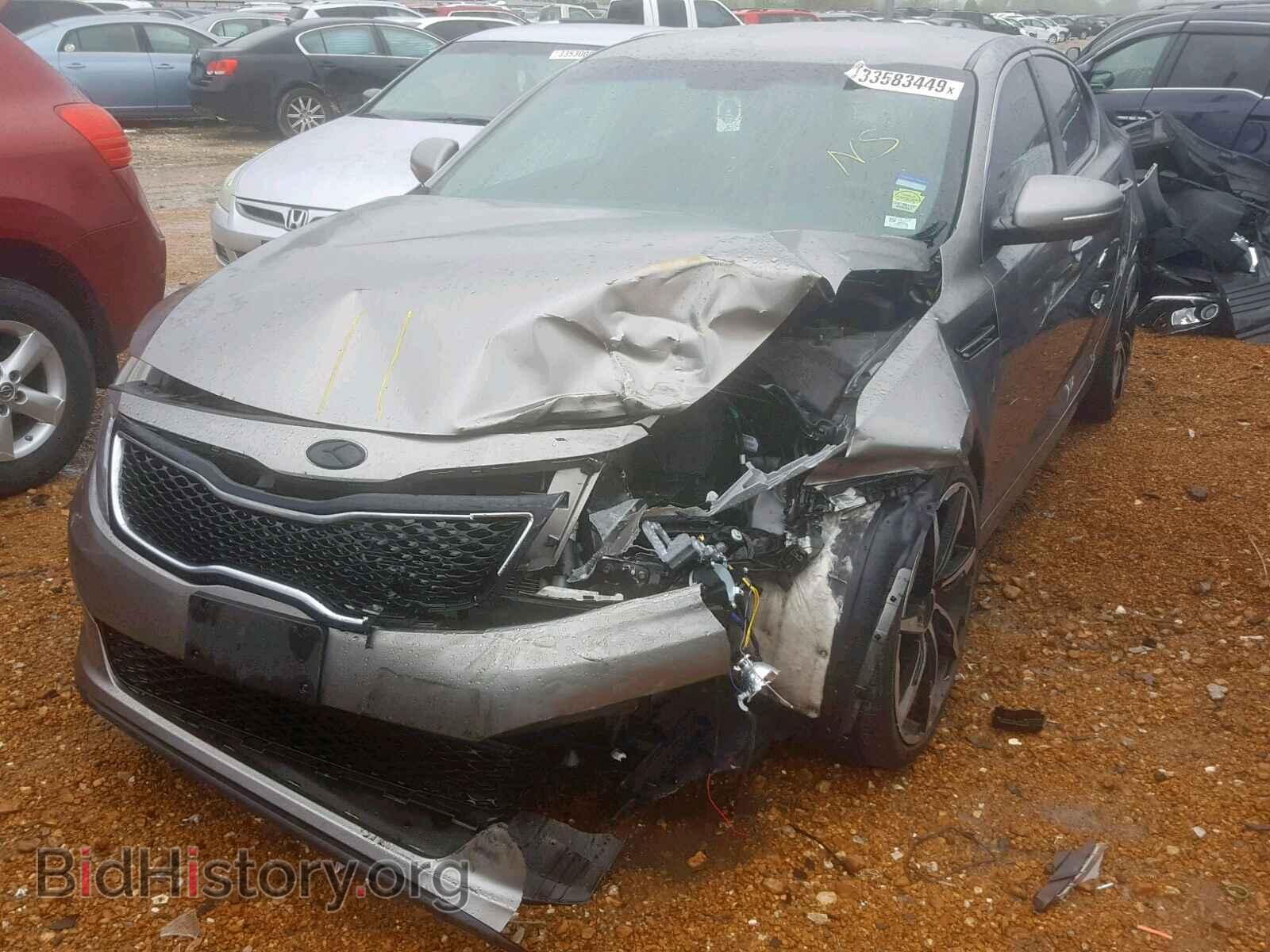2014 KIA OPTIMA - VIN: 5XXGM4A71EG287828 - Фото 2