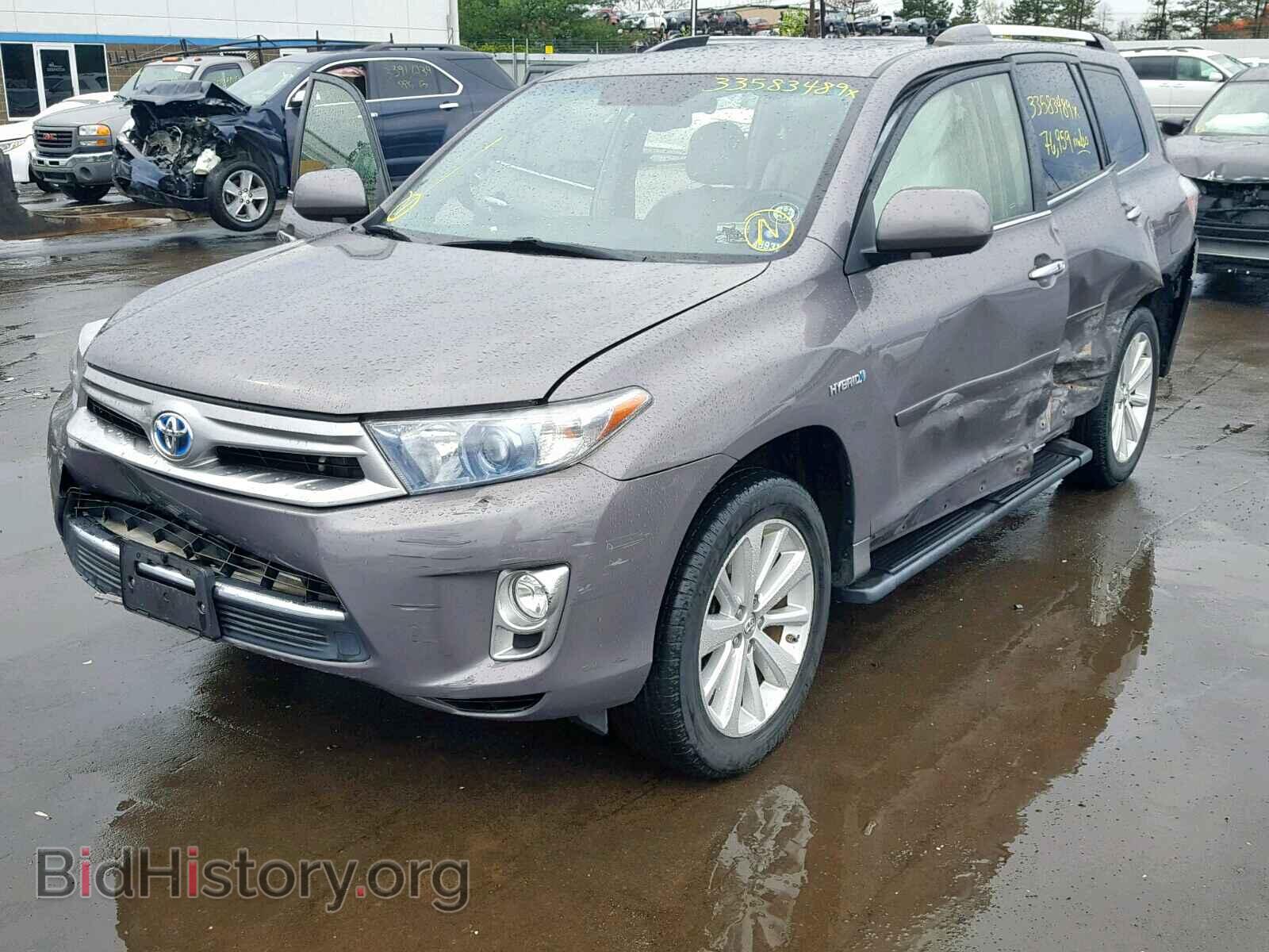 2012 TOYOTA HIGHLANDER - VIN: JTEDC3EH1C2009299 - Фото 2