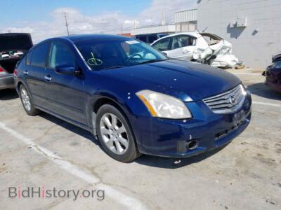 2007 Nissan MAXIMA Maxima SE, blue — VIN 1N4BA41EX7C801718, Copart