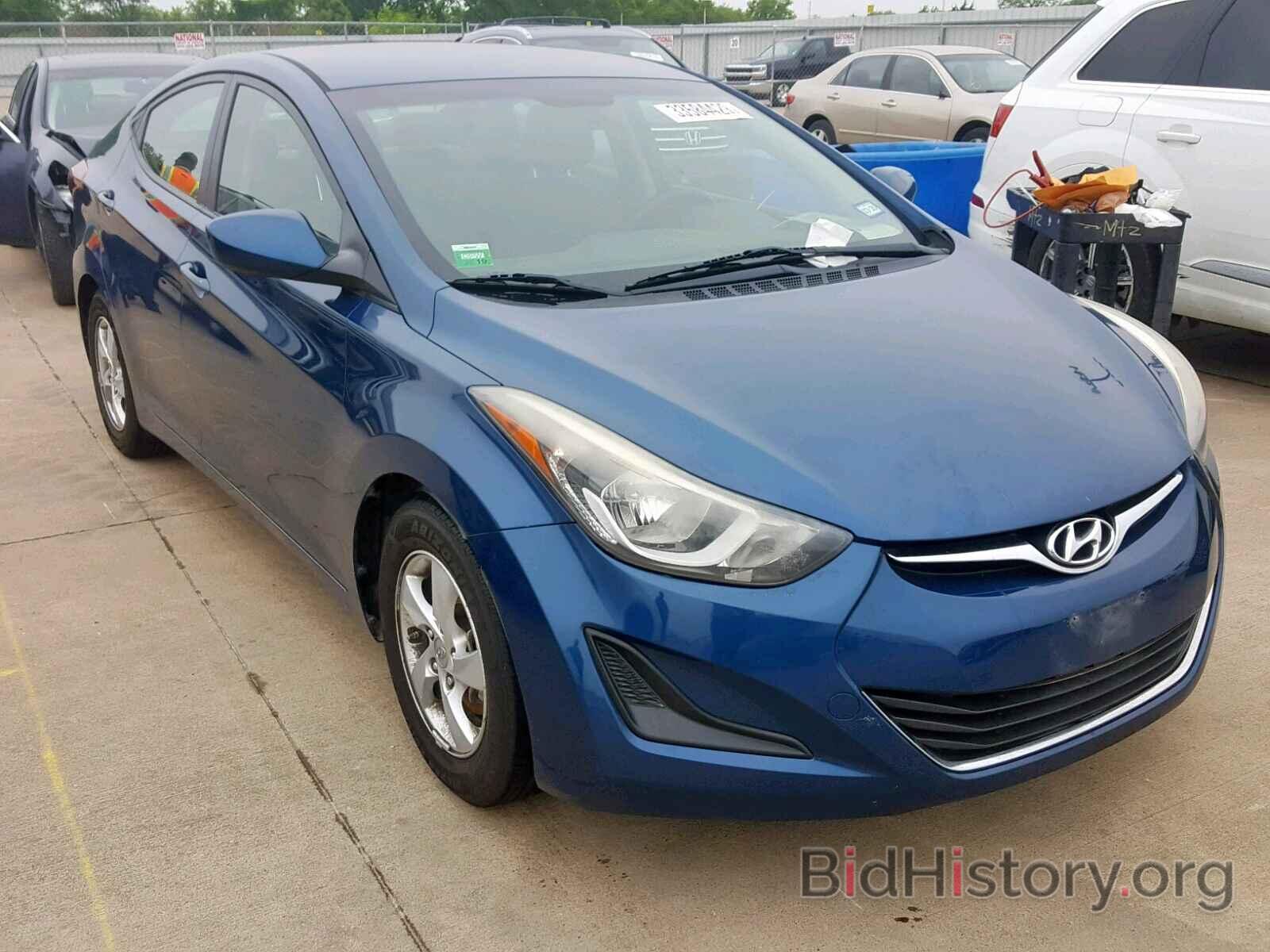 Photo KMHDH4AE9EU145335 - HYUNDAI ELANTRA 2014