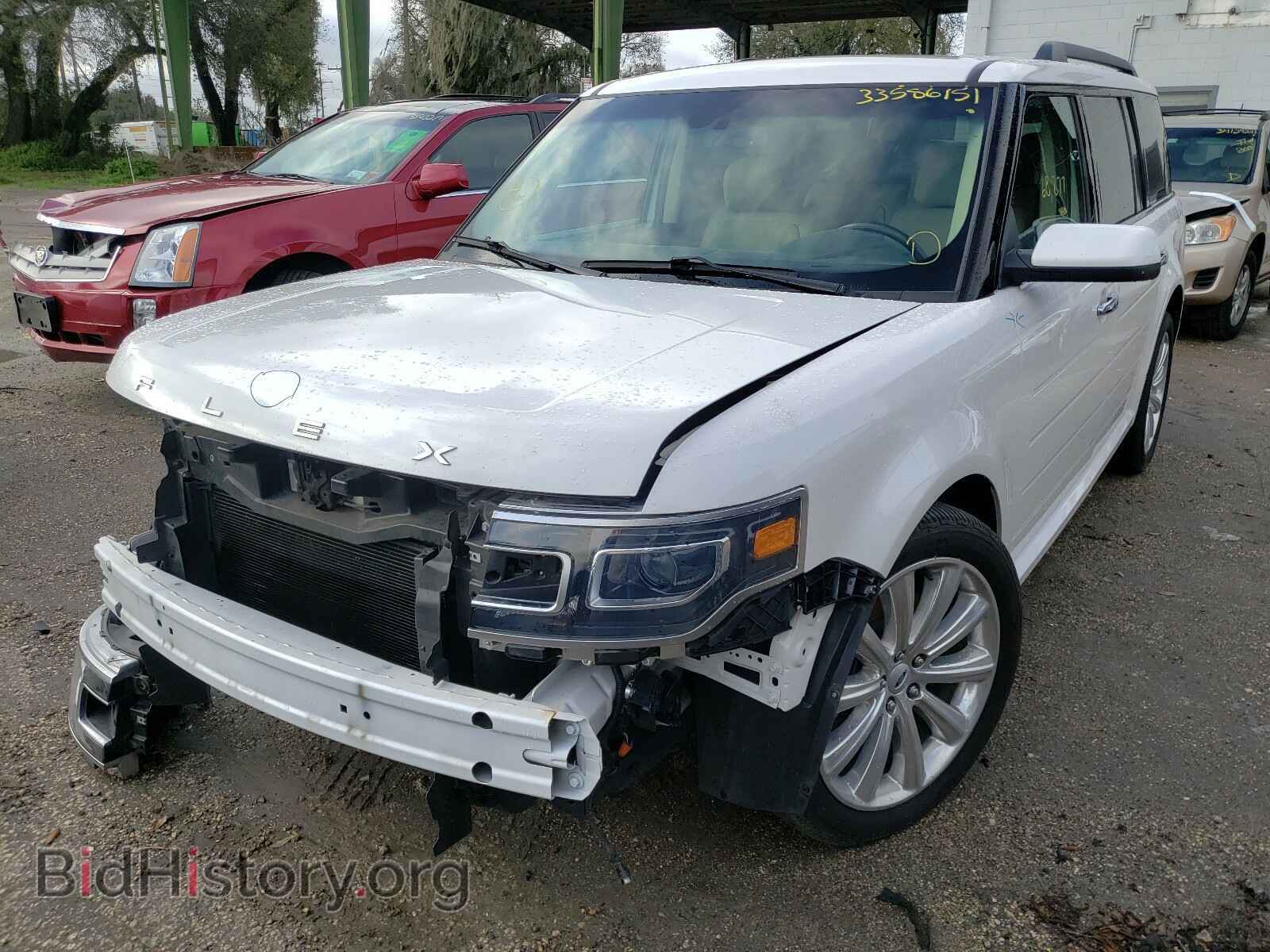 2018 FORD FLEX - VIN: 2FMGK5D82JBA01300 - Фото 2